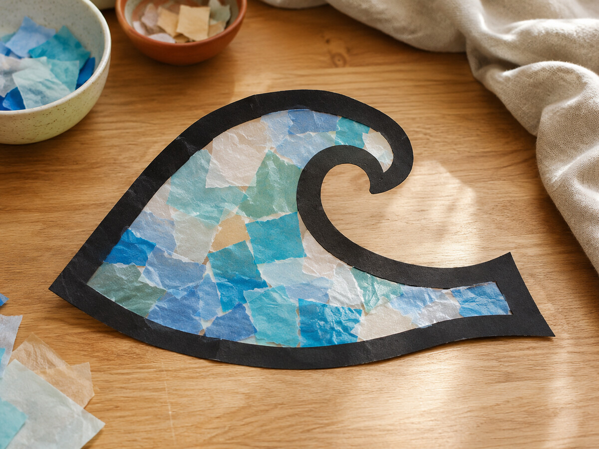 Lake Huron wave suncatcher