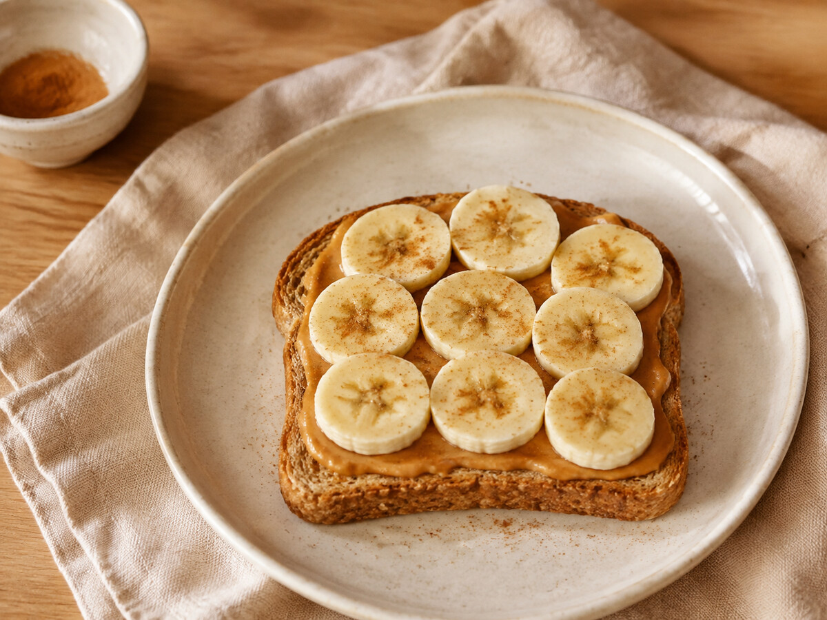 Banana breakfast toast