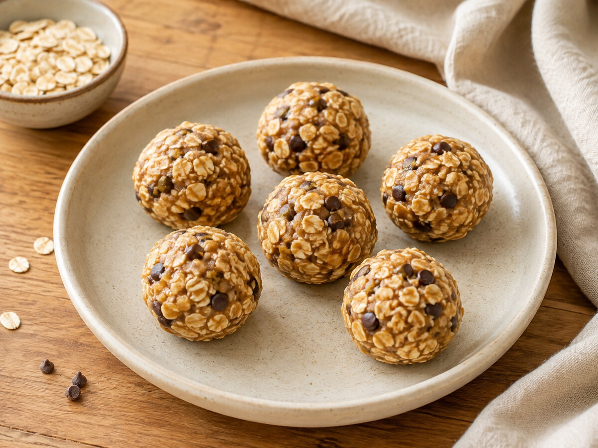No-bake oat bites